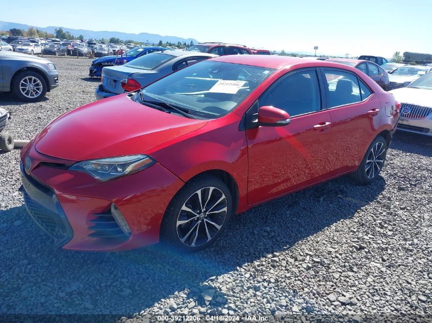 2017 Toyota Corolla Se VIN: 2T1BURHE5HC797879 Lot: 39212206