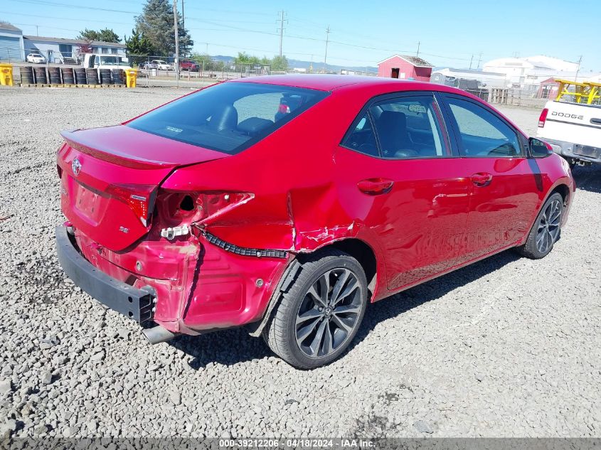 2017 Toyota Corolla Se VIN: 2T1BURHE5HC797879 Lot: 39212206