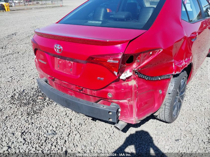 2017 Toyota Corolla Se VIN: 2T1BURHE5HC797879 Lot: 39212206