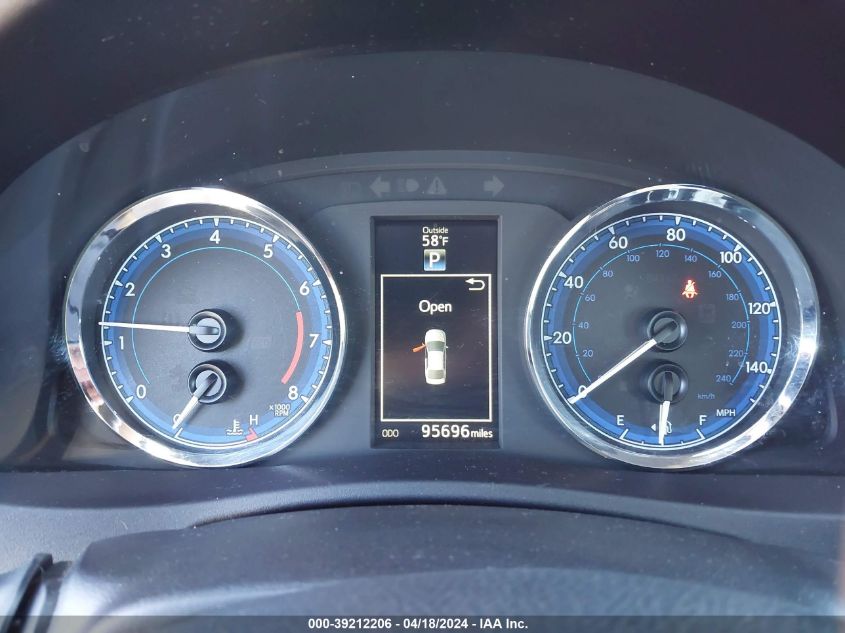 2017 Toyota Corolla Se VIN: 2T1BURHE5HC797879 Lot: 39212206