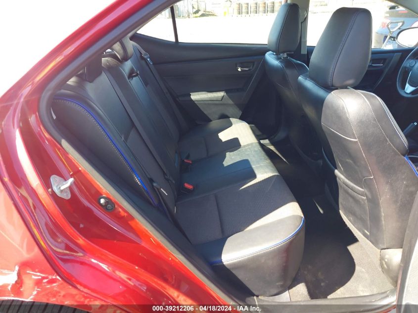 2017 Toyota Corolla Se VIN: 2T1BURHE5HC797879 Lot: 39212206