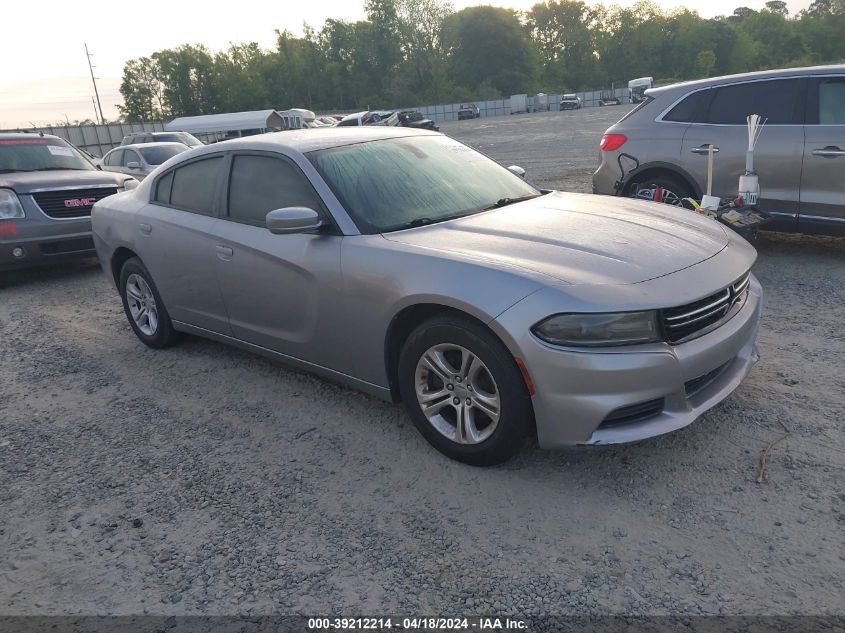 2015 Dodge Charger Se VIN: 2C3CDXBG9FH768279 Lot: 39212214