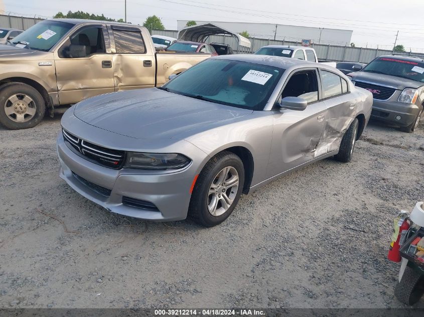 2015 Dodge Charger Se VIN: 2C3CDXBG9FH768279 Lot: 39212214