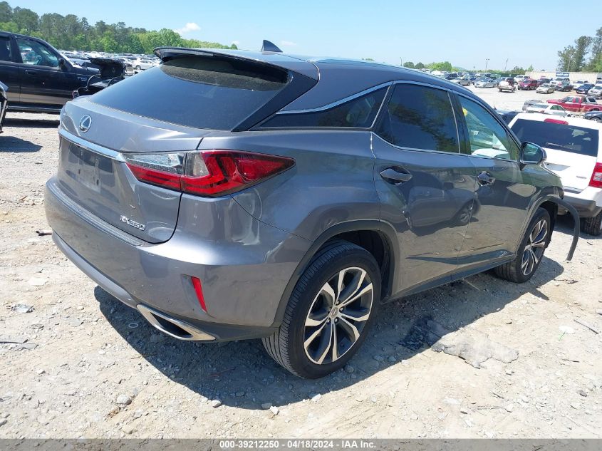 2016 Lexus Rx 350 VIN: 2T2ZZMCAXGC029655 Lot: 39212250