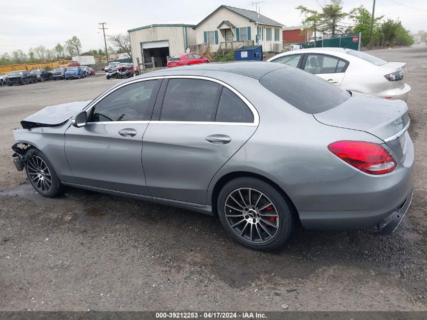 2015 Mercedes-Benz C 300 4Matic/Luxury 4Matic/Sport 4Matic VIN: 55SWF4KB1FU066953 Lot: 39212253