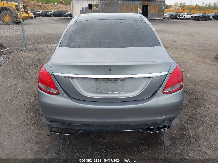 2015 Mercedes-Benz C 300 4Matic/Luxury 4Matic/Sport 4Matic VIN: 55SWF4KB1FU066953 Lot: 39212253