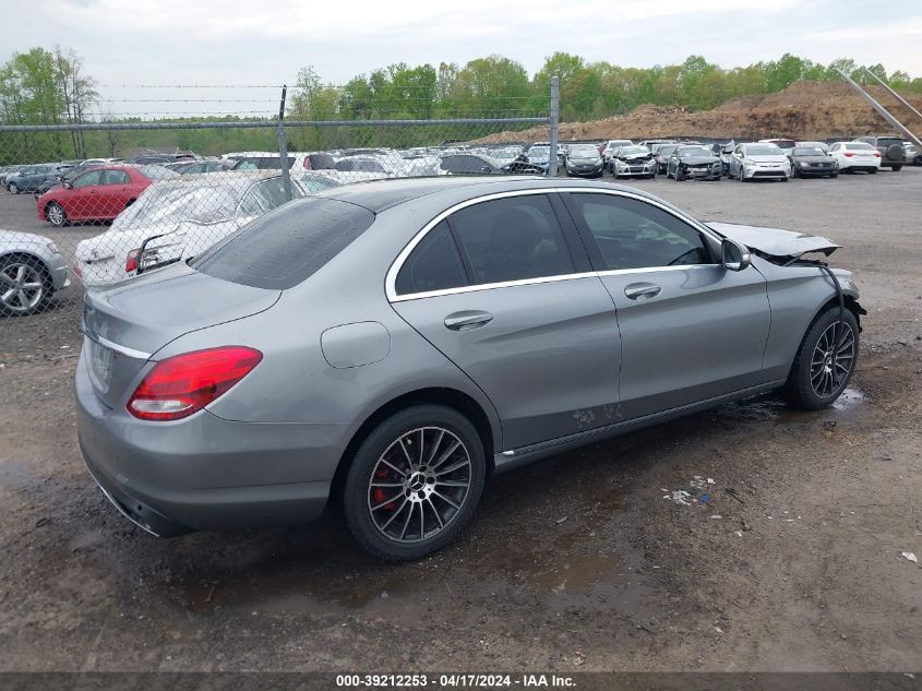 2015 Mercedes-Benz C 300 4Matic/Luxury 4Matic/Sport 4Matic VIN: 55SWF4KB1FU066953 Lot: 39212253