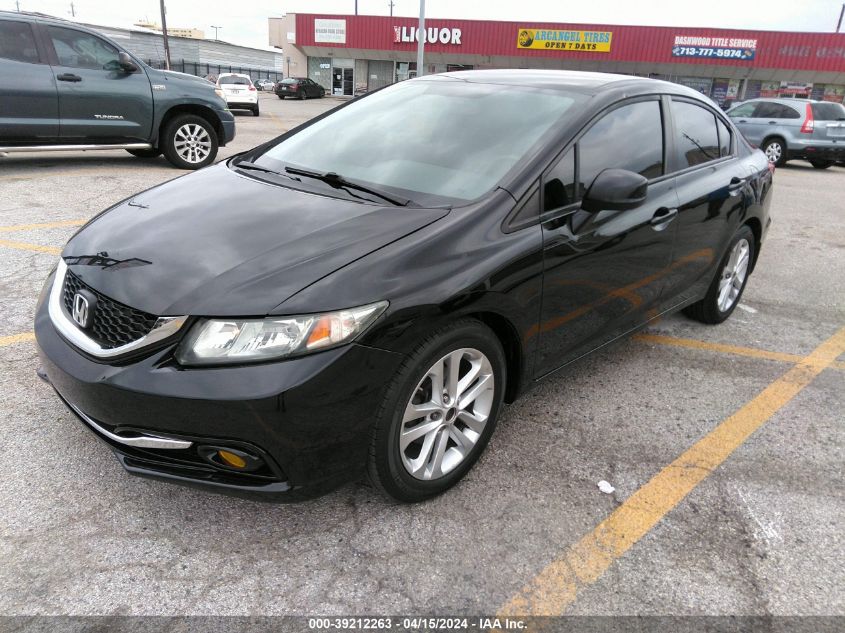 2014 Honda Civic Lx VIN: 19XFB2F58EE005464 Lot: 39212263