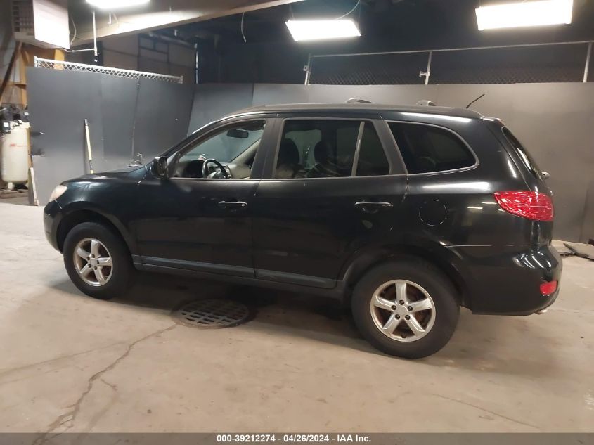 2008 Hyundai Santa Fe Gls VIN: 5NMSG13D08H224132 Lot: 39212274