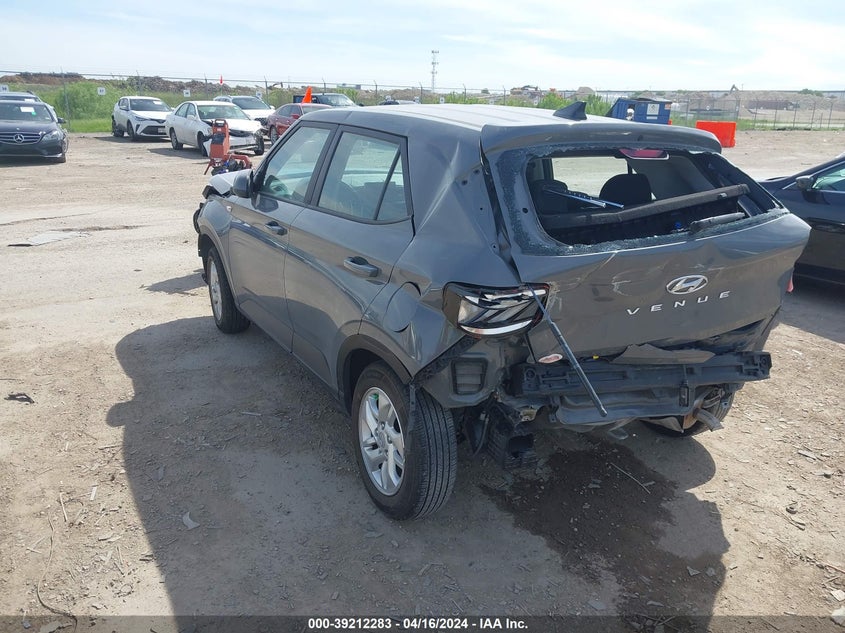 2021 Hyundai Venue Se VIN: KMHRB8A31MU104113 Lot: 39212283