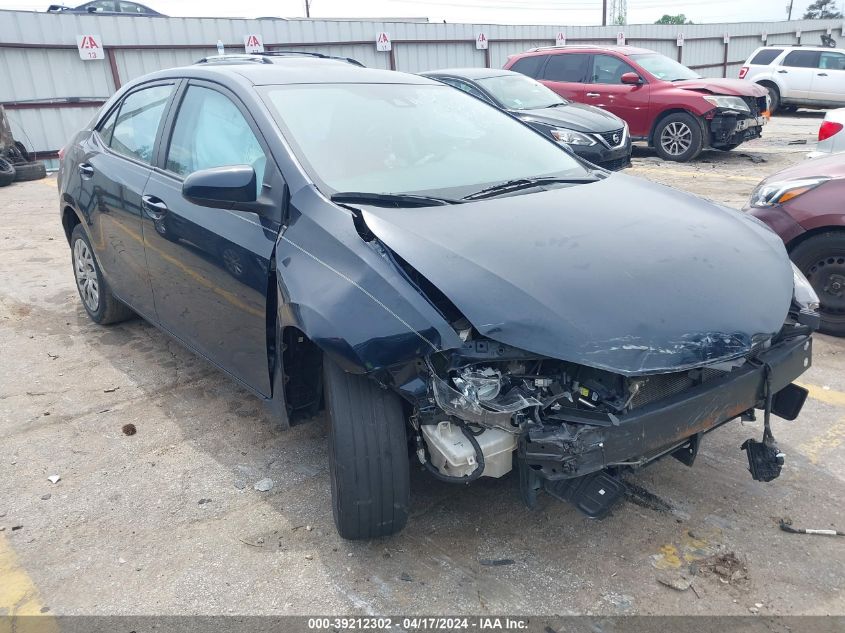 2019 TOYOTA COROLLA LE - 2T1BURHE9KC140140