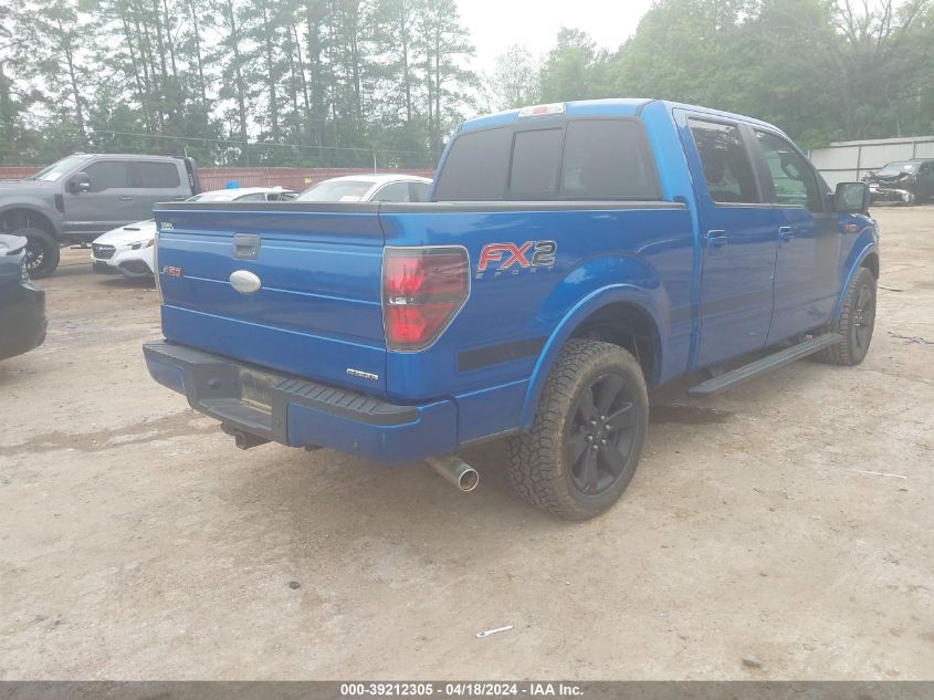 2012 Ford F-150 Fx2 VIN: 1FTFW1CF5CFB69138 Lot: 39212305