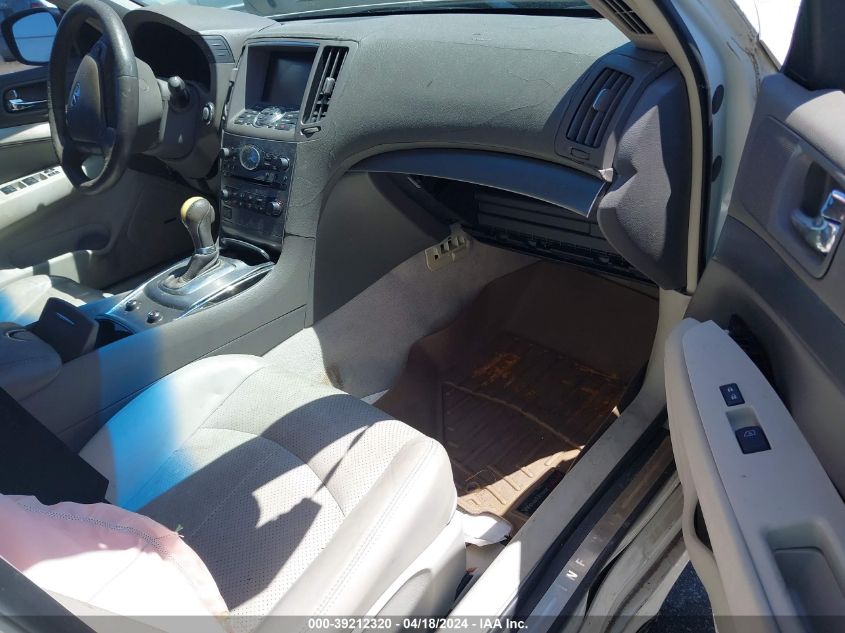 2012 Infiniti G37 Journey VIN: JN1CV6AP7CM930183 Lot: 39212320