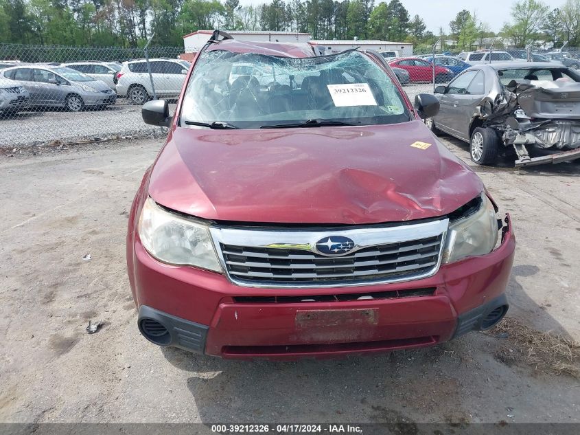 2010 Subaru Forester 2.5X VIN: JF2SH6BC5AH901753 Lot: 39212326