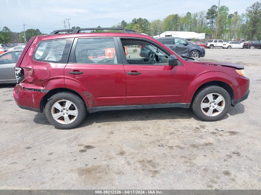 2010 Subaru Forester 2.5X VIN: JF2SH6BC5AH901753 Lot: 39212326