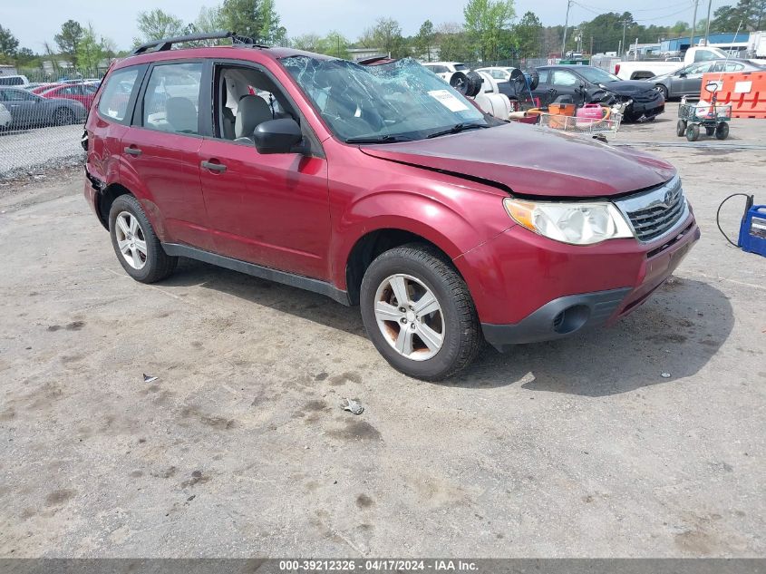 2010 Subaru Forester 2.5X VIN: JF2SH6BC5AH901753 Lot: 39212326