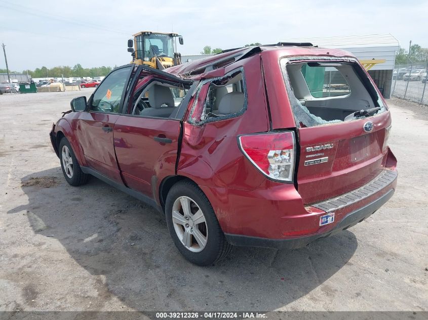 2010 Subaru Forester 2.5X VIN: JF2SH6BC5AH901753 Lot: 39212326