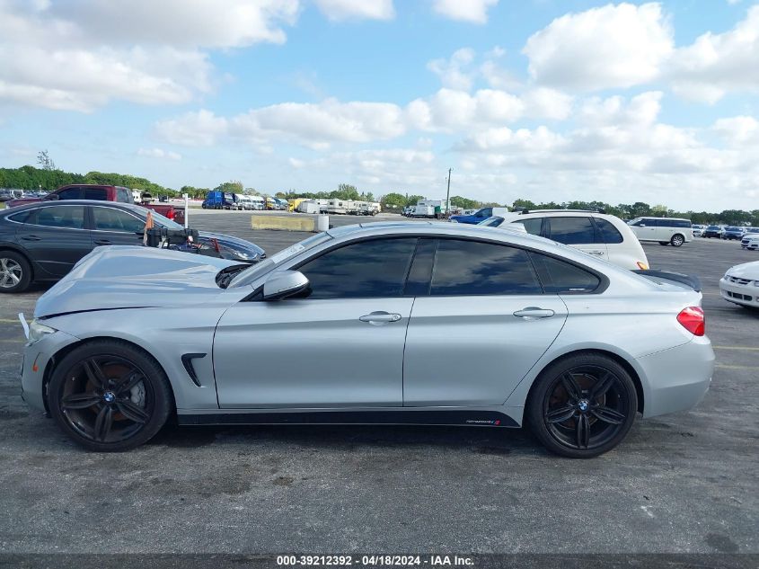 2015 BMW 435I Gran Coupe VIN: WBA4B1C56FD955666 Lot: 39212392