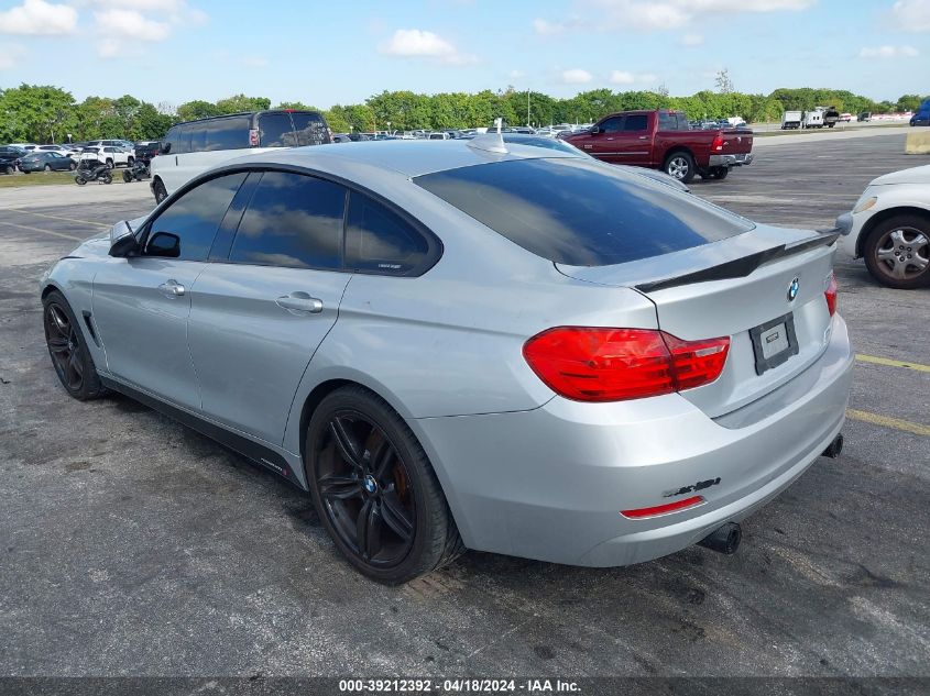 2015 BMW 435I Gran Coupe VIN: WBA4B1C56FD955666 Lot: 39212392