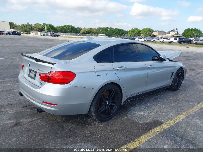 2015 BMW 435I Gran Coupe VIN: WBA4B1C56FD955666 Lot: 39212392