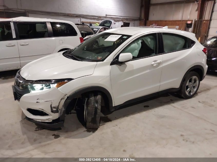 2022 Honda Hr-V Awd Lx VIN: 3CZRU6H30NM702671 Lot: 39212405