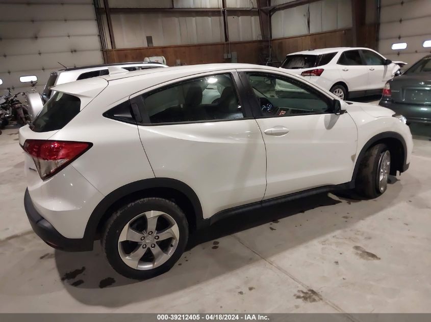 2022 Honda Hr-V Awd Lx VIN: 3CZRU6H30NM702671 Lot: 39212405