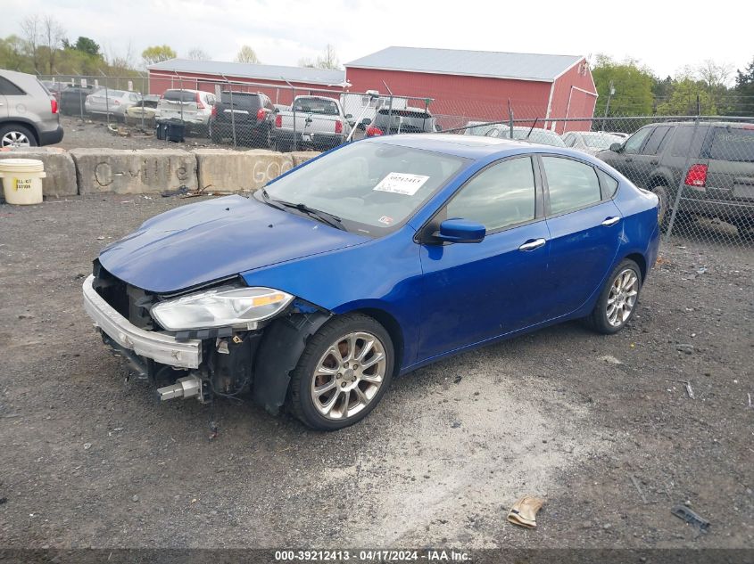 2013 Dodge Dart Limited VIN: 1C3CDFCA1DD311187 Lot: 39212413