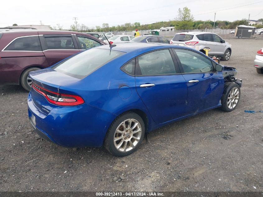 2013 Dodge Dart Limited VIN: 1C3CDFCA1DD311187 Lot: 39212413