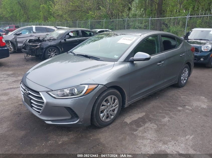 2018 Hyundai Elantra Se VIN: KMHD74LF7JU613159 Lot: 39212443