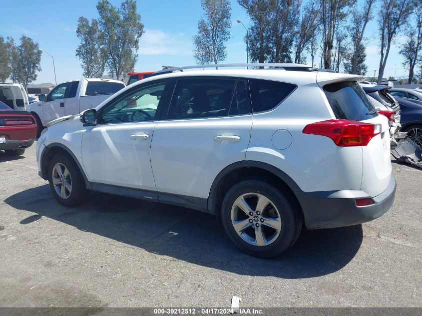 2015 Toyota Rav4 Xle VIN: JTMWFREV0FD064767 Lot: 39212512