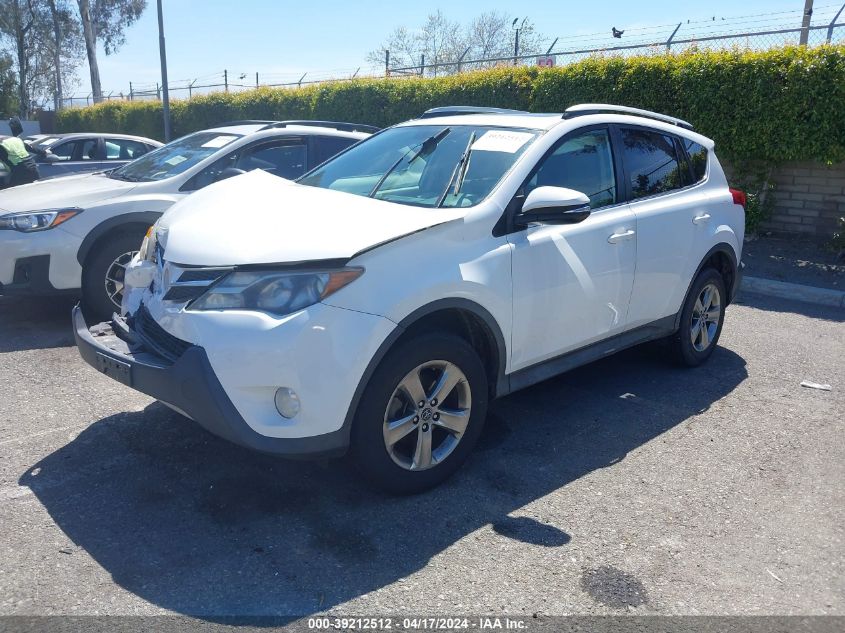 2015 Toyota Rav4 Xle VIN: JTMWFREV0FD064767 Lot: 39212512