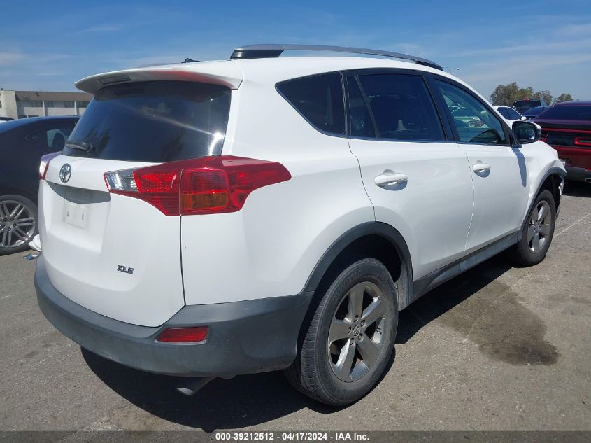 2015 Toyota Rav4 Xle VIN: JTMWFREV0FD064767 Lot: 39212512