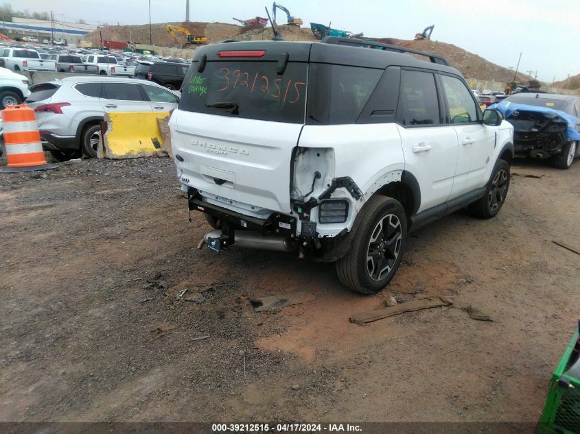 2021 Ford Bronco Sport Outer Banks VIN: 3FMCR9C6XMRA03125 Lot: 39212515