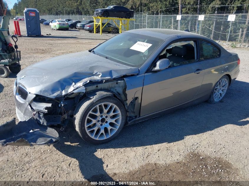 2009 BMW 328I VIN: WBAWV13509P123355 Lot: 39212523