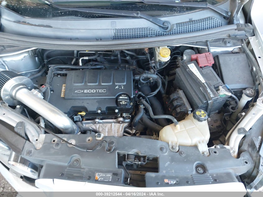 2015 CHEVROLET SONIC LTZ - 1G1JE6SB0F4123878