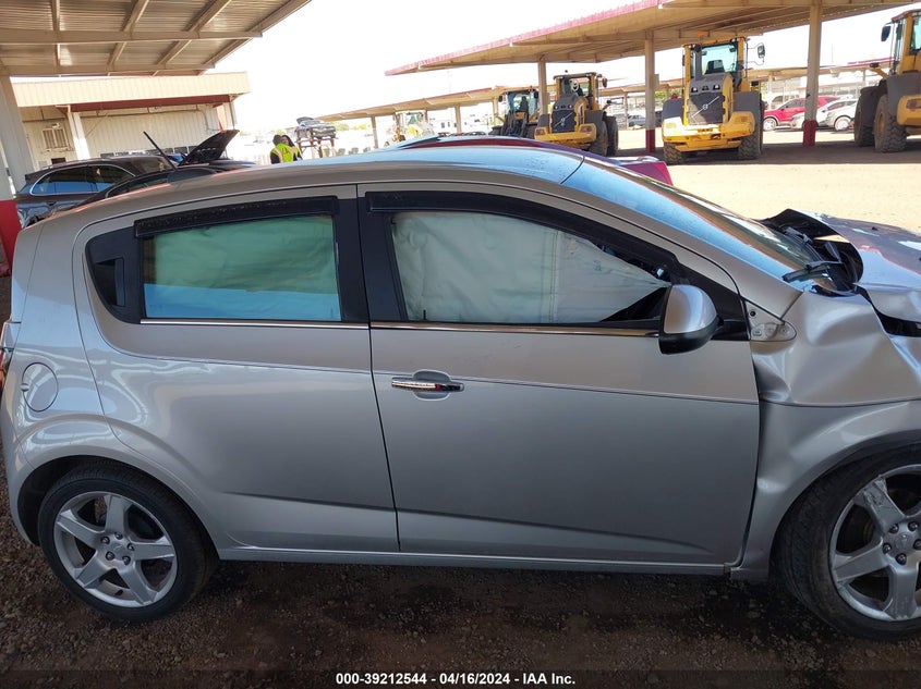 2015 CHEVROLET SONIC LTZ - 1G1JE6SB0F4123878