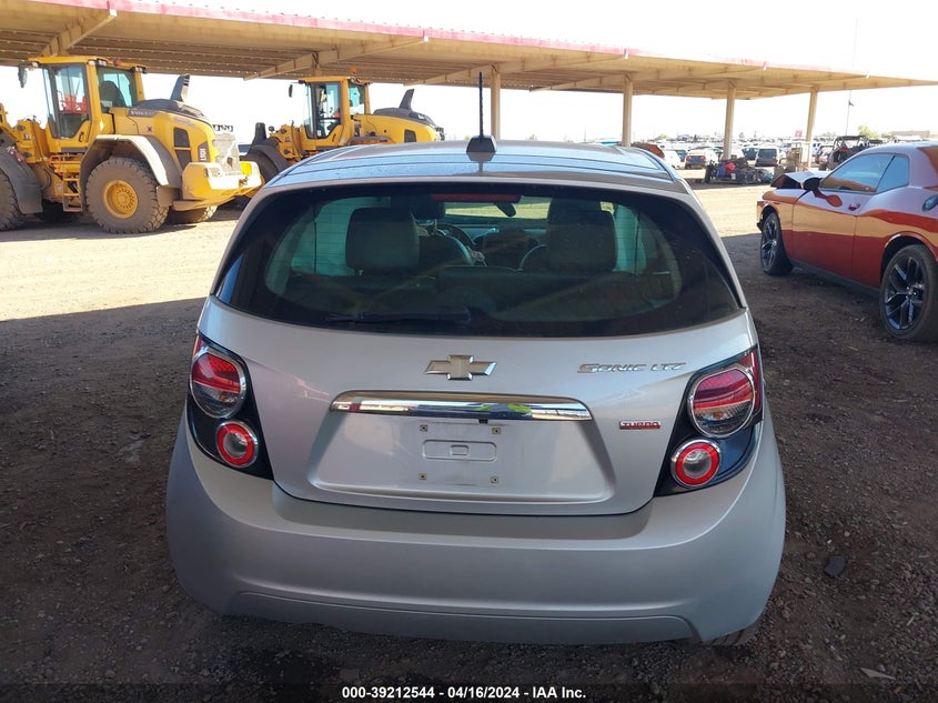 2015 CHEVROLET SONIC LTZ - 1G1JE6SB0F4123878