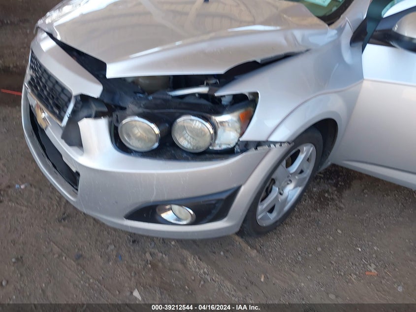 2015 CHEVROLET SONIC LTZ - 1G1JE6SB0F4123878