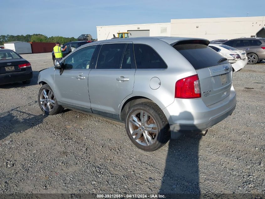 2013 Ford Edge Limited VIN: 2FMDK3KC0DBA26151 Lot: 39212551