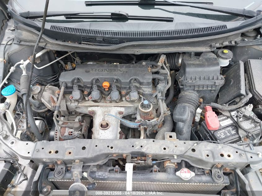 2013 Honda Civic Lx VIN: 2HGFB2F57DH543027 Lot: 39212555