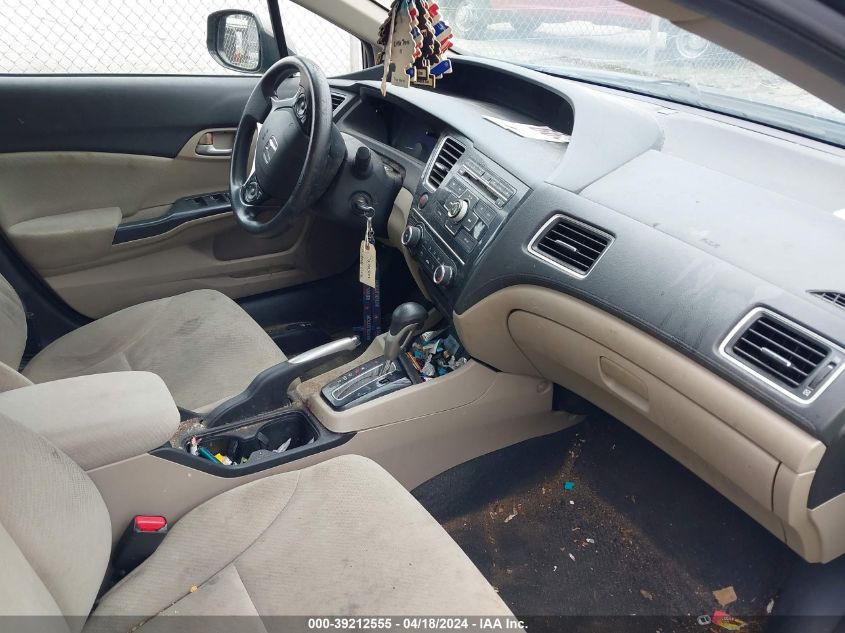 2013 Honda Civic Lx VIN: 2HGFB2F57DH543027 Lot: 39212555