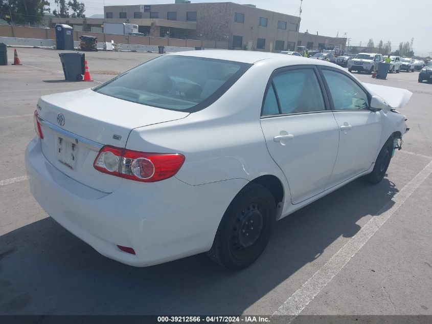 2012 Toyota Corolla Le VIN: 5YFBU4EE7CP020152 Lot: 39212566