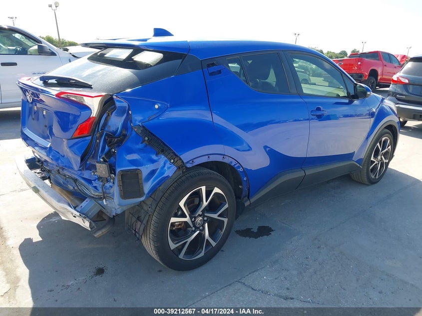 2020 Toyota C-Hr Xle VIN: JTNKHMBX4L1087334 Lot: 39212567