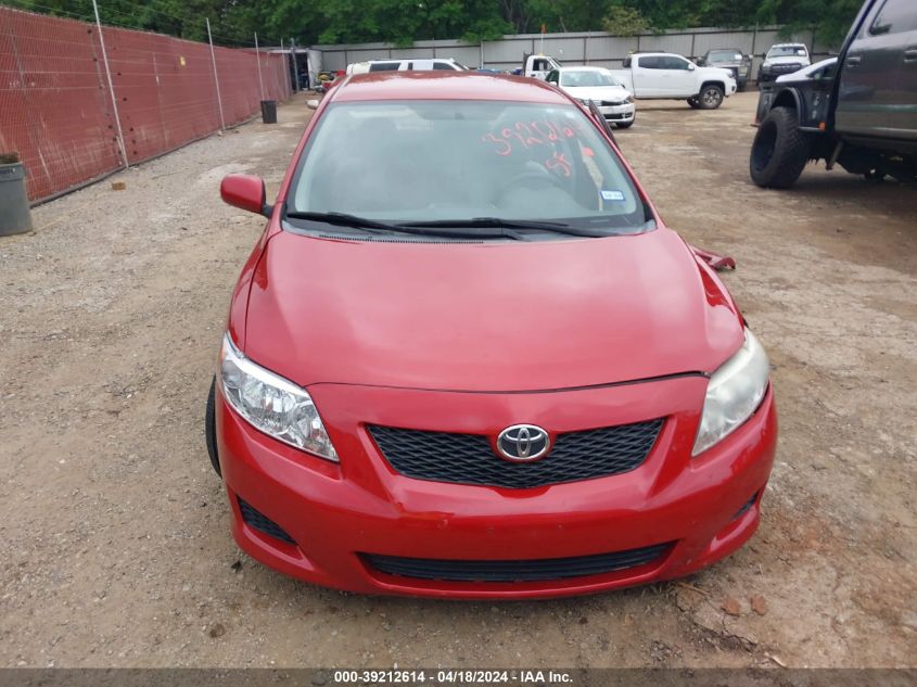 2010 Toyota Corolla Le VIN: 1NXBU4EE6AZ373882 Lot: 39212614