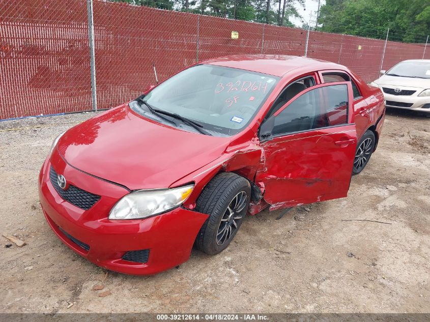 2010 Toyota Corolla Le VIN: 1NXBU4EE6AZ373882 Lot: 39212614