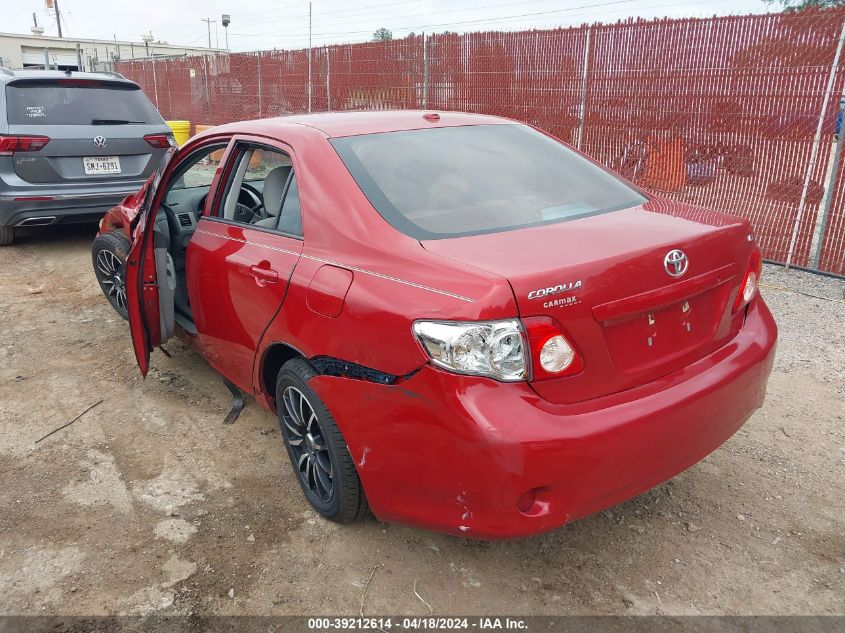 2010 Toyota Corolla Le VIN: 1NXBU4EE6AZ373882 Lot: 39212614