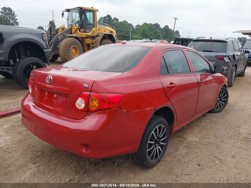 2010 Toyota Corolla Le VIN: 1NXBU4EE6AZ373882 Lot: 39212614