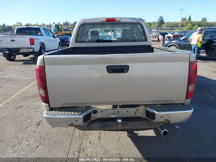 2006 Chevrolet Colorado Lt VIN: 1GCDT136168134380 Lot: 39212623