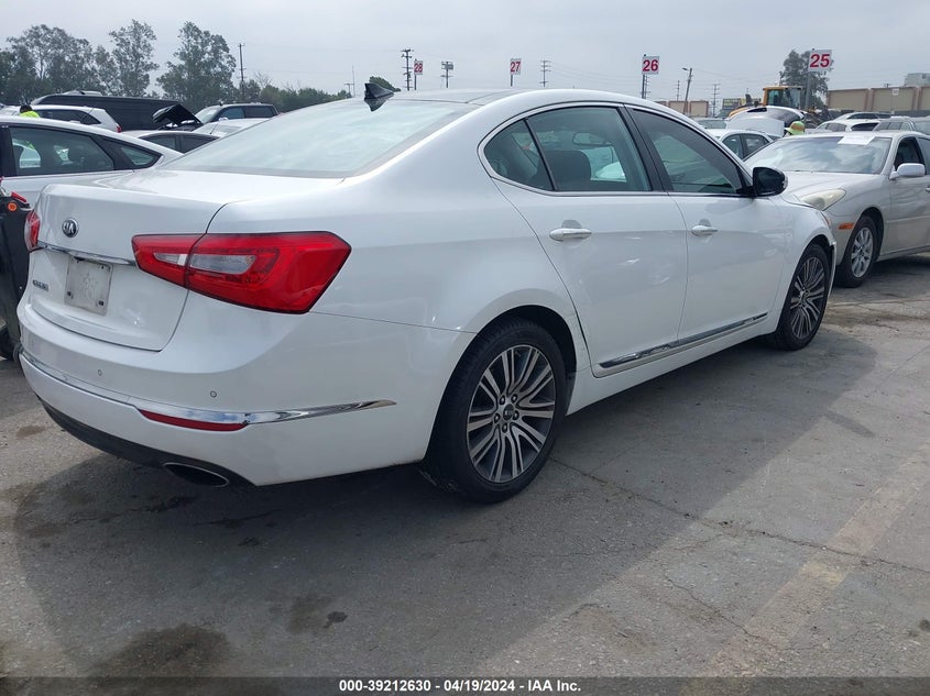 2015 Kia Cadenza Premium VIN: KNALN4D75F5183188 Lot: 39212630