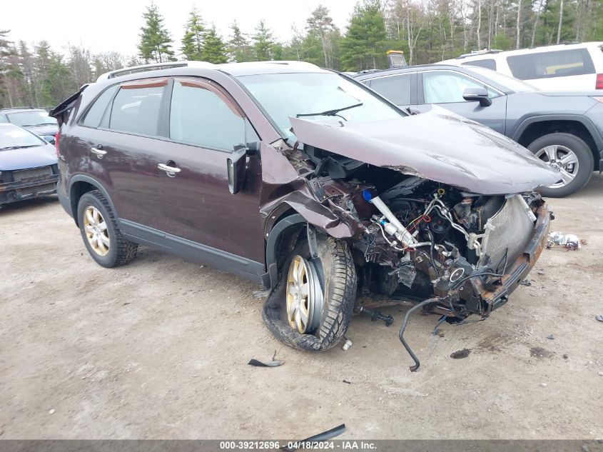 2011 Kia Sorento Lx VIN: 5XYKT3A13BG109347 Lot: 39212696